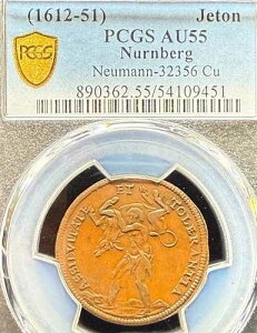 (1612-51) �j�������x���N���� JETON NEUMANN-32356 PCGS AU 55
