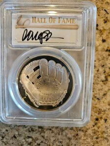 2014�N 1�h�� �V���o�[ ���C���E�T���h�o�[�O �I�[�g�T�C�� BBHOF PCGS �t�@�[�X�g�X�g���C�N PF 70