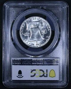 1963 �N�t�����N���� �n�[�t �h�� - 50 �Z���g PCGS MS63 FBL - �t���x�� ���C�� - ��v�ȃR�C��!