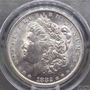 1882�N�uO/S�v�����K����� VAM-4 *���^* $1 PCGS MS60 #941 Unc ECC&C Inc