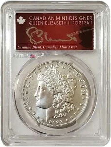 2023-P 1�h�� ���[�K�� �h�� PCGS MS70 FDOI �X�U���i �u�����g �V�O�l�`���[ �V���o�[ �R�C���B