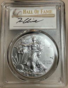 ?? �g���E�O���r�� 2016-(S) �V���o�[�C�[�O�� 1�h�� PCGS MS70 �싅 HOF �A�g�����^ �u���[�u�X??