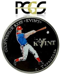 �g�����X�j�X�g���A 100 ���[�u���C 2006 PCGS PF68 �u�X�|�[�c �N���u �N���B���g�v Mtg.250 (CoA �t��)