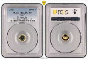�j�W�F�[������ 100�t���� �v���[�t�R�C�� 2017�N KM#65 �l�v�`���[�� �v���l�b�g PCGS PR69 �g�b�v ??