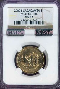 2009-P �T�J�K�E�B�A�_�ƃh�� NGC MS67 MAC �ō��i�� ??