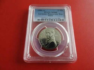 * DDR 5 �}�[�N 1986 PCGS MS66 * �n�C�����q�E�t�H���E�N���C�X�g (KOM)(2)-