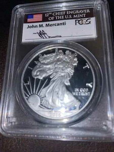 2016 W �v���[�t �V���o�[ �C�[�O�� PCGS PR70 DCAM �W�����E�}�[�J���e�B ���M�T�C������ �t���b�O���x��