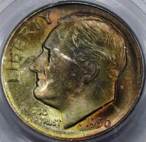 1950-S ���[�Y�x���g �_�C�� �ɏ� GEM PCGS MS-66 FB... �L�[���t�A�f���炵���g�[���A��!!!