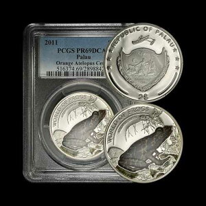 �p���I�B2011�N�A2�h���A��� - PCGS PR69 - �g�b�v�|�b�v?? �I�����W�̃A�e���v�X�E�P���g�D�X