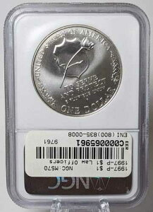 1997-P $1 �@���� NGC MS70