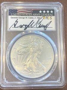 2020�N-�A�����J���E�V���o�[�E�C�[�O��- PCGS- MS70- FDOI- �W���[�W�EW�E�P�[�V�[�E�W���j�A���R�̏�������