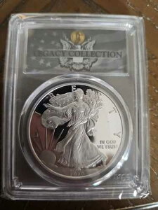 2020 S �v���[�t �V���o�[ �C�[�O�� PCGS PR70 DCAM ���K�V�[�R���N�V���� �}�O�i���E�I�v�X ���x��