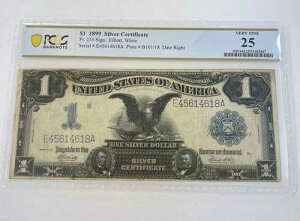 1�h�� 1899�N ��� PCGS VF25 Fr. 235 �G���I�b�g�A�z���C�g