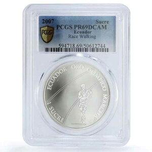�G�N�A�h�� 1�X�N�� �C�x���A�����J�I�����s�b�N���� PR69 PCGS ��� 2007�N