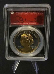 2024 1�I���X �V���o�[ $1 �J�i�_ �s�[�X �h�� PR70DCAM PCGS UHR FDOI S. �u�����g �T�C������ !