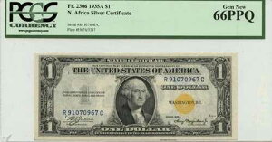 1935A 1�h�� �k�A�t���J��ݏؖ��� FR#2306 PCGS GEM 66 PPQ