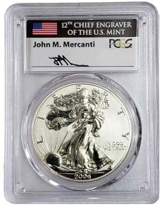 2006-P 1�I���X �V���o�[ $1 20���N�L�O�C�[�O�� PCGS PF69 �W���� �}�[�J���e�B Rev �v���[�t �R�C���B
