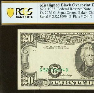 1985�N 20�h���A�M������s�� PCGS 66PPQ ���̃I�[�o�[�v�����g�̂���G���[