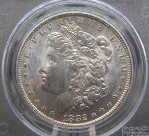 1882�N�uO/S�v�����K�� �V���o�[�h�� VAM-4 *���^* $1 PCGS MS63 #287 Unc BU ECC&C
