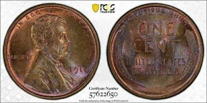 1910�N�����J�[���Z���g MS66BN �������F��