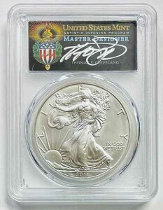 2011-(S) $1 �V���o�[�C�[�O�� PCGS MS70 S F FS �N���[�u�����h�g�[�`�|�b�v5�Œ���