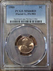 1988�N �����J�[���L�O�� �t���A�Z���g G FS-901 PCGS MS66RD *�y�j�[�͂�������܂���*