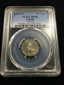 (ND) 1979 �e�X�g�g�[�N��**TT-1.5 PCGS�O���[�h**MS-66** 1C �g�[�N�� 32873928
