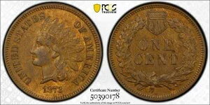 1873�N 1C �I�[�v�� 3 �C���f�B�A�� �Z���g MPD FS-1302 S-6 �u�����Y PCGS AU58