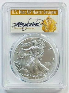 2016-(S) $1 �V���o�[�C�[�O�� PCGS MS70 30���N�L�O SF T. �N���[�u�����h�A�[���f�R�Œ���