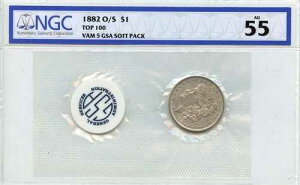 1882-O O S�ȏ� TOP-100 �����K���E�_���[ VAM-5 GSA �\�t�g�p�b�N S$1 NGC AU55