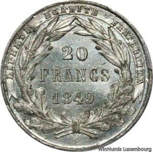TT0209 ���A �g�b�v �|�b�v 20 �t���� �R���N�[�� �G�b�T�C �܂��� �}���x�b�g 1848 PCGS SP62-