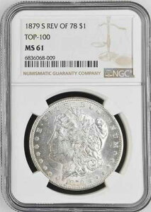1879-S REV 1878 TOP-100 �����K���E�_���[ MS-61 NGC �r�f�I