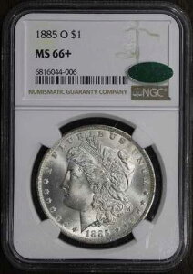 1885-O (MS66+ CAC) �����K����� $1 NGC - �X�[�p�[�W�F��
