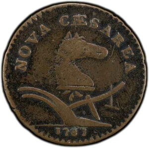 1787�N �j���[�W���[�W�[�A���n���� 1/2�y���X ���}�͗l�i���̏�̏��}�j PCGS F12