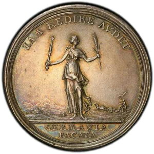 �h�C�c�ƐA���n�A�����J 1763�N �⃁�_�� / Betts-446 PCGS AU-58 �t�[�x���g�D�X�u���N