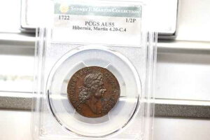 1722�N���E�b�h�E�q�x���j�A�E�n�[�t�y�j�[�BMartin 4.20-C.4�AW-12810�BR-5�BPCGS AU-55�B