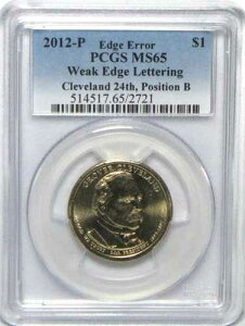 2012-P �N���[�u�����h 24th �E�B�[�N�G�b�W ���^�����O�G���[ PCGS MS65 POS B