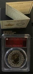 2024 �J�i�_ �X�[�p�[�C���L���[�Y ���[�v�����[�t 1�I���X �V���o�[ �M���g PCGS PR70 $20 FDOI �u�����g !