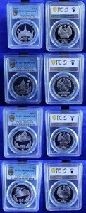 ���I�X �V���o�[ 4X 50 �L�b�v 1985 ANV OF FOUNDATION PCGS PR67 PR68 PR 68 PR69DCAM �g�b�v!