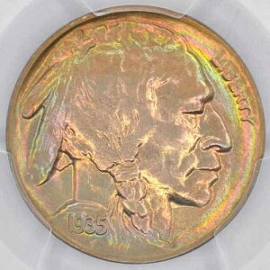 1935-D 5C �o�b�t�@���[�j�b�P�� PCGS MS63 - ���������ʃ��C���{�[�g�[��