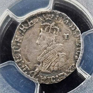 ��� 1631-32�N �C�M���X �`���[���Y1�� �y�j�[ S-2842 ���[�YMM | PCGS XF45
