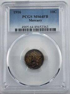 1916�N���}�[�L�����[�_�C���APCGS MS64 FB�g�i�[