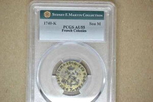 1740-K Sou Marque�B�{���h�[�����ǁBVlack-123�B�󏭓x-5�BAU-55 (PCGS)�B