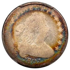 1807�N 10�Z���g �h���[�v�o�X�g�_�C�� PCGS FR2