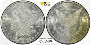 1880 CC 8/High 7 PCGS MS63 GSA HOARD - �V���o�[ �����K�� �_���[ - 1�h�� US �R�C�� #52509V