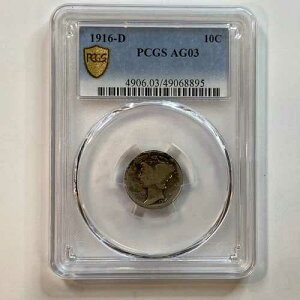 1916-D �}�[�L�����[�_�C�� PCGS AG03