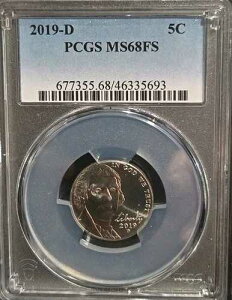 2019-D �W�F�t�@�[�\�� �j�b�P�� PCGS MS68FS �t�� �X�e�b�v �|�s�����[�V���� 3 �Ȃ���!