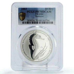 �E�N���C�i 10�t�����j�� �ی�쐶���� �^�c�m�I�g�V�S ������ PR70 PCGS ��� 2003�N