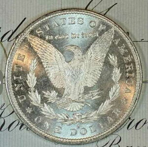 1880- S Morgan High Mint State Semi PL �O���[�f�B���O��������