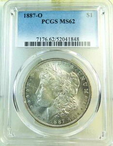 1887 O �����K���E�_���[ PCGS MS62 *VAM 2 �_�u���f�[�g TOP100*